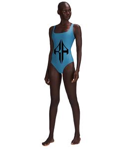 Maillot de bain d'été de haute qualité pour femmes Logo personnalisé sur le devant Couleur unie Séchage rapide Respirant 1 pièce Service OEM - Product Image 1