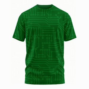 Camiseta Deportiva Unisex de Sarga Lisa ODM para Hombre, 100% Poliéster de Secado Rápido, Personalizable con Logotipo Serigrafiado para Gimnasio y Deportes - Product Image 5