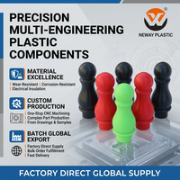 Centres d'usinage CNC sur mesure pour la découpe de pièces de rechange en plastique MC Nylon ABS HDPE POM UHMWPE PTFE, tolérance +/-0,02 mm, fabrication industrielle OEM