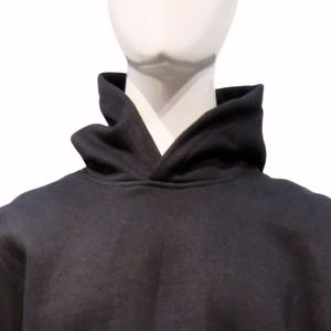 Sweat-shirts et pulls molletonnés pour hommes en molleton bouclette 100% coton épais, coupe oversize à épaules tombantes, avec logo personnalisé - Product Image 3