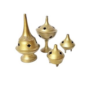 Ramadan Decoration Brass Incense Burner Catholic Church Supplies <b>Aroma</b> Bakhoor <b>Diffuser</b> Incense Burner Hot Sale - Product Image 1