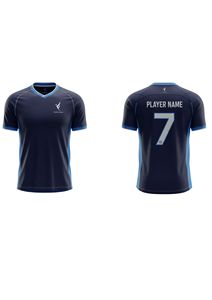 Camiseta de Fútbol Personalizada de Alta Calidad para Equipos Adultos, Servicio OEM, Técnica de Corte Automatizado, 100% Poliéster, Media Manga - Product Image 6