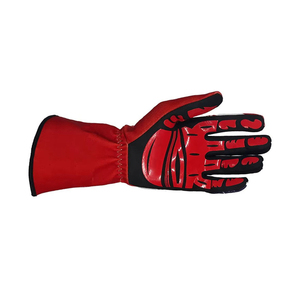 Gants de course à doigts entiers imprimés drapeau américain, revêtement PU antidérapant, motocross, extérieur, unisexe - Product Image 3