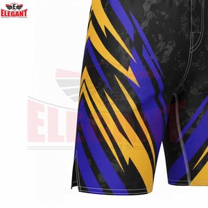 Pantalones Cortos de Artes Marciales Personalizados de Poliéster 100% Impresos con Tela de Secado Rápido que Absorbe la Humedad, Nuevo y Moderno, Bajo MOQ, Buen Proveedor - Product Image 6