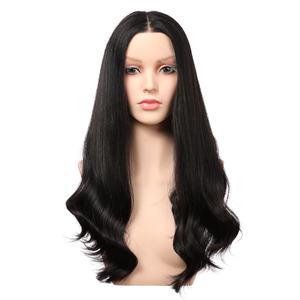 Venta Directa de Fábrica, Peluca de Cabello Natural Largo Razer, con Frente de Encaje sin Pegamento, Cabello Virgen Chino 100%, Encaje Transparente, 150% de Densidad - Product Image 4