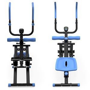 Mini Stepper 2 in 1: Stepper e Macchina per Addominali per Uso Domestico, Portatile, Blu - Product Image 1