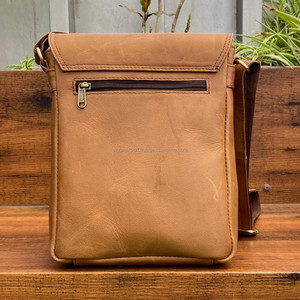 Handmade Vintage Full Grain Genuine Leather Shoulder Crossbody <b>Bags</b> for <b>Men</b> Luxury High Quality Shoulder <b>Messenger</b> Satchel <b>Bags</b> - Product Image 5