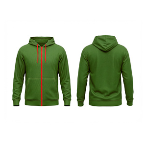 Sudadera con Capucha Personalizada de Alta Calidad, Mezcla de Algodón y Felpa, Pedido al por Mayor OEM para Hombres, Mujeres y Jóvenes, Chaqueta Deportiva con Capucha para Entrenamiento - Product Image 1