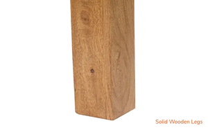 Solid Wood Dining <b>Table</b> Set 6 Seater, Rectangular Modern Wooden Furniture, Natural Finish Kitchen Dining <b>Table</b> for Home - Product Image 2