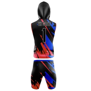 PIHA SPORTS Camisetas de Fútbol Americano Personalizadas con Capucha Reversible, Compresión 7v7, para Niños, de Poliéster, con Diseño de Bandera Personalizada, Talla 20 - Product Image 3