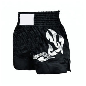 Shorts de Muay Thai pour hommes, solides, décontractés, à séchage rapide, respirants, écologiques, en matériau durable, personnalisables, vêtements de sport - Product Image 2