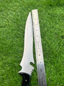 Cuchillo de Caza con Hoja de Acero de Alto Contenido de Carbono de 10 Pulgadas, Mango de Plástico, Herramienta de Supervivencia Duradera para Exteriores, Personalizable OEM - Product Image 3
