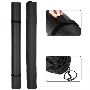 Tapis de fitness en PVC noir 5*6 pieds, antidérapant, résistant à l'humidité, respectueux de l'environnement - Product Image 6
