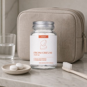 [DE OREUM] Gama de Cuidado Bucal con Sabor a Mandarina para Minoristas Especializados, Pasta Dental Sólida para Compradores - Product Image 2