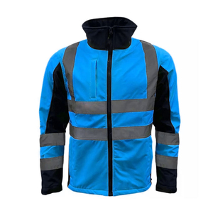 Custom Logo Reflective <b>Jacket</b> High Visibility Safety Workwear with Reflective Tape for Industrial Construction Use - Product Image 5