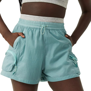 Nouvel Arrivage – Short de Fitness Femme Taille Haute Personnalisé, Grande Taille, Respirant, Disponible en Gros - Product Image 6