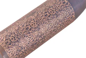 Antique Finish Pure <b>Copper</b> <b>Bottle</b> with Artistic Etching Perfect for Health <b>Drinking</b> and Premium Gifting - Product Image 4