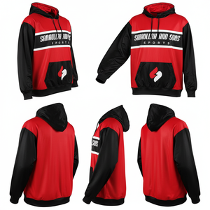 Sudadera Deportiva de Poliéster con Capucha, Sudadera con Capucha Estampada Personalizada para Hombre - Product Image 6