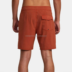 Short de surf extensible dans les 4 directions de conception recyclée personnalisée Short de surf pour hommes en gros - Product Image 1