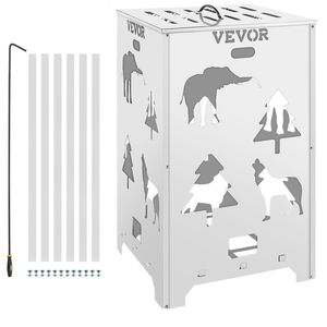 14x14x24 pollici pentole per uso esterno fuor fusto inceneritore per rifiuti di cantiere incenerisce rifiuti organici e previene parassiti - Product Image 1