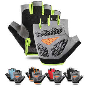 ถุงมือฟิตเนสแบบครึ่งนิ้ว ระบายอากาศ กันลื่น สำหรับออกกำลังกาย ยกน้ำหนัก ปั่นจักรยาน พาวเวอร์ลิฟติ้ง - Product Image 2