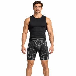 Pantalones Cortos de Compresión Personalizados para Hombre, Leggings Deportivos de Spandex para Correr, Ropa Interior Deportiva, Pantalones de Compresión para Entrenamiento - Product Image 1