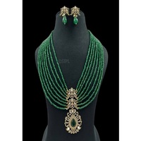 Magnifique ensemble collier et boucles d'oreilles en laiton plaqué or de qualité supérieure avec moissanite classique, cadeau de fiançailles pour femme, idéal pour les fêtes et mariages