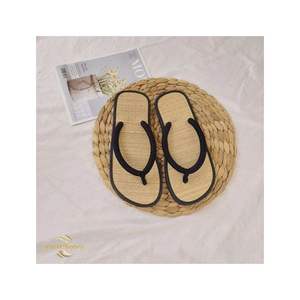 Sandalias de Paja Vintage Baratas para Primavera/Verano, Ligeras, Acolchadas, Desechables, Color Beige, para Exteriores, Venta al Por Mayor - Product Image 4