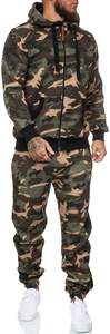 Ensemble de survêtement unisexe beige surdimensionné avec logo personnalisé, 100 % coton molletonné, haute qualité, sweat à capuche zippé ample et pantalon de survêtement - Product Image 6