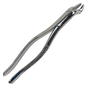 คีมถอนฟันแบบใช้มือ # เครื่องมือผ่าตัดสแตนเลสสตีล 53L สำหรับฟันกรามซี่ใหญ่ซ้าย 1 และ 2 ได้รับการรับรองมาตรฐาน CE ระดับ I - Product Image 1