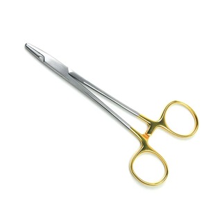 Portaagujas Quirúrgico de Acero Inoxidable con Mango Dorado |   Pinzas de Sutura a Precio Económico al por Mayor - Product Image 5