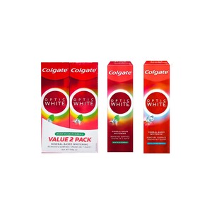 Premium Colgate Optic White <b>Toothpaste</b> Advanced Teeth Whitening Formula For Brighter Smile And Deep Stain Removal - Product Image 2