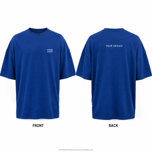 Camiseta de hombre personalizada con efecto desgastado, 100% algodón, ecológica, 220g, OEM, venta al por mayor, impresión de logotipo personalizado, lisa, casual - Product Image 5