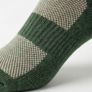 Men Merino <b>Wool</b> <b>Socks</b> Cushioned Trekking Cycling Work Outdoor Hiking Sports Breathable Warm Durable Soft Customized Color Pair - Product Image 5