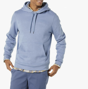 Sweats à capuche respirants pour hommes personnalisés directs d'usine sweats unis avec coupe régulière pour l'automne vêtements quotidiens teints en plaine - Product Image 1