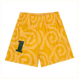 Nouveaux shorts de sport de plage pour hommes 2026, écologiques, en maille peignée unie, séchage rapide, multicolores - Product Image 1