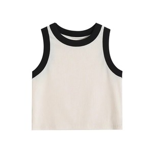 Women's Vintage <b>Knitted</b> Breathable Solid Sleeveless Yoga Workout <b>Tank</b> <b>Top</b> Tight Outdoor Running Gym <b>Tops</b> - Product Image 1