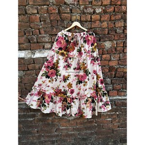 Indian 100% Cotton <b>Skirts</b> Handmade Summer Maxi <b>Skirt</b> Boho Hippies Style Women's Maxi <b>Skirt</b> Dress Gypsy <b>Skirt</b> - Product Image 6
