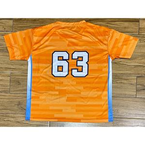 Gran oferta, camisetas de Lacrosse sublimadas personalizadas, ropa deportiva, camiseta de tirador para equipos, 100% poliéster, transpirable, de secado rápido - Product Image 6
