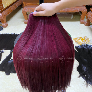Extensions de cheveux brésiliens et vietnamiens de qualité de luxe Perruque frontale droite à l'aspect naturel Perruque Bob Grand stock Meilleure texture - Product Image 3