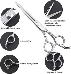 Tijeras Profesionales para Adelgazar el Cabello, Acero Inoxidable 440C, 28 Dientes, Mango Mediano, para Diestros, Ligeras, para Uso en Salón - Product Image 3