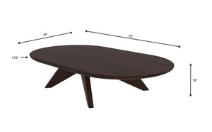 Ensemble de salle à manger rustique japonais en bois de style Mid-Century Modern, 7 pièces, chaises rembourrées à dossier bas, table rectangulaire pour la maison - Product Image 5