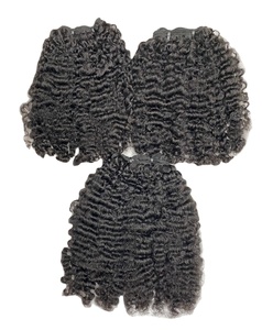 ผมทอสำหรับผู้หญิงผิวดำผมคนแท้เกรดหยิกเป็นลอนมีหนังกำพร้าเกรดไม่ผ่านการแปรรูปผม100% - Product Image 2