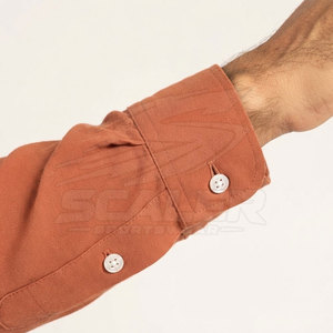 Chemise en flanelle pour homme à bas prix, respirante, en coton, à manches longues, décontractée, pour le bureau, le week-end et les activités de plein air - Product Image 5