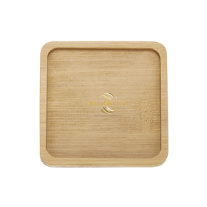 Eco Friendly Bamboo Square <b>Coaster</b> Natural <b>Drink</b> Mat for Tableware and Wholesale Supply - Product Image 4
