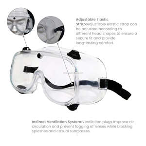 ANSI Z87+ Certified over the glasses splash-proof laboratory safety goggles for protect against chemical splashes - Product Image 3