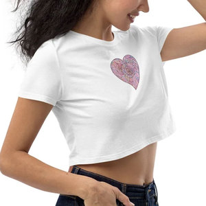 Wholesale Top Trendy Lightweight Best Service Breathable Slim Fit Crew Neck Reasonable Price Custom Logo Printed Women Crop Top - Product Image 2
