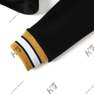 Cárdigan Unisex de Manga Larga con Cuello en V, Acrílico, Bordado Negro y Dorado, de Secado Rápido |   Cárdigan Masónico Bordado OG para Damas/Señores - Product Image 3