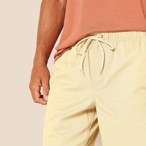 Pantalones cortos chinos informales para hombre, estilo elegante para conjuntos semi-formales de verano, pantalones cortos holgados para hombre, material transpirable para clima cálido - Product Image 5