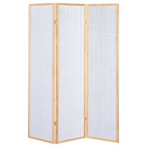 Porch and Den Natural 3 <b>Panel</b> Folding Shoji <b>Screen</b> Portable Room Divider - Product Image 4